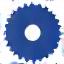 B2B and B2C delivery icon - two gears representing business and consumer
